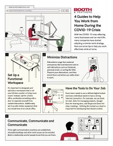 Work From Home Infographics - Booth & Partners