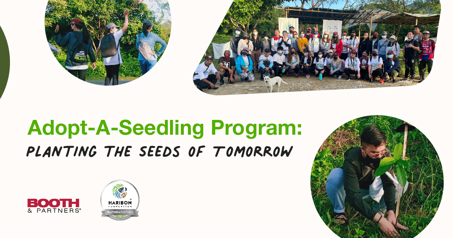 A Banner for a Tree Planting Program