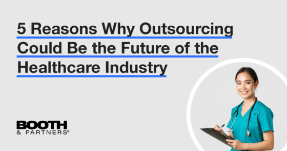 A Banner for the Blog Post on Why Outsourcing Could Be the Future of the Healthcare Industry