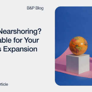 what is nearshoring