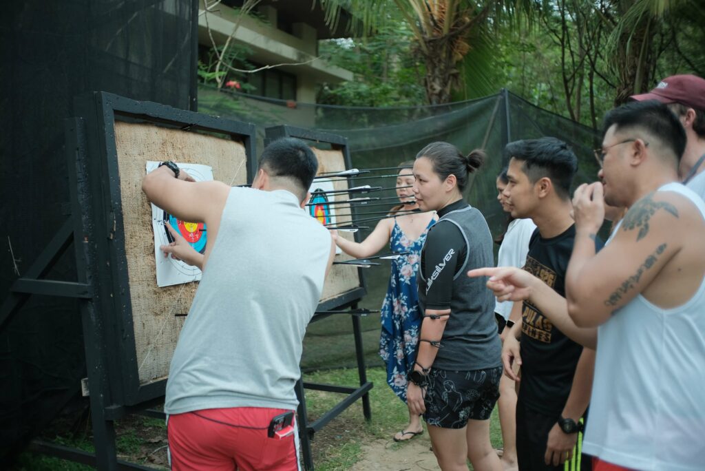 Booth & Partners' Archery Activity in Bohol 2
