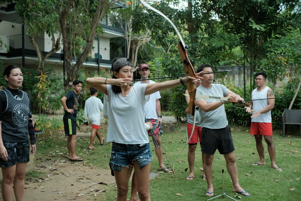 Booth & Partners' Archery Activity in Bohol