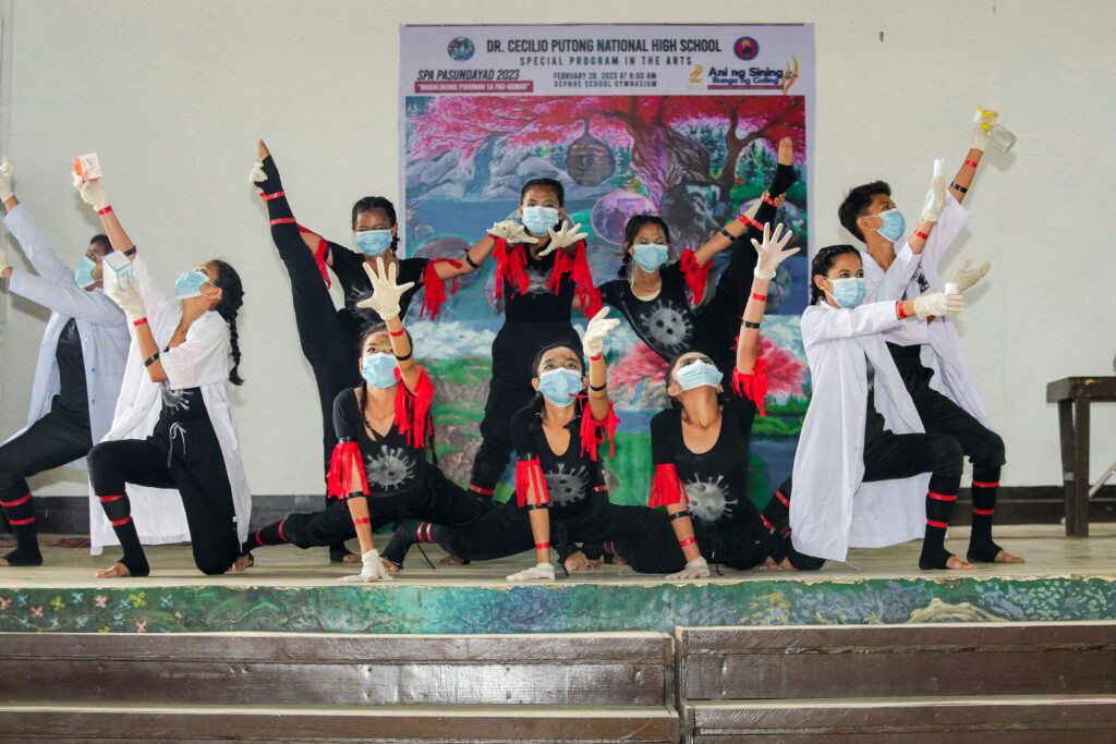 Dr. Cecilio Putong National High School Students of the Arts Program