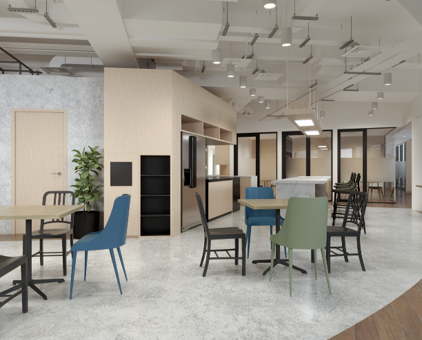 Booth & Partners workspace in BGC - Pantry