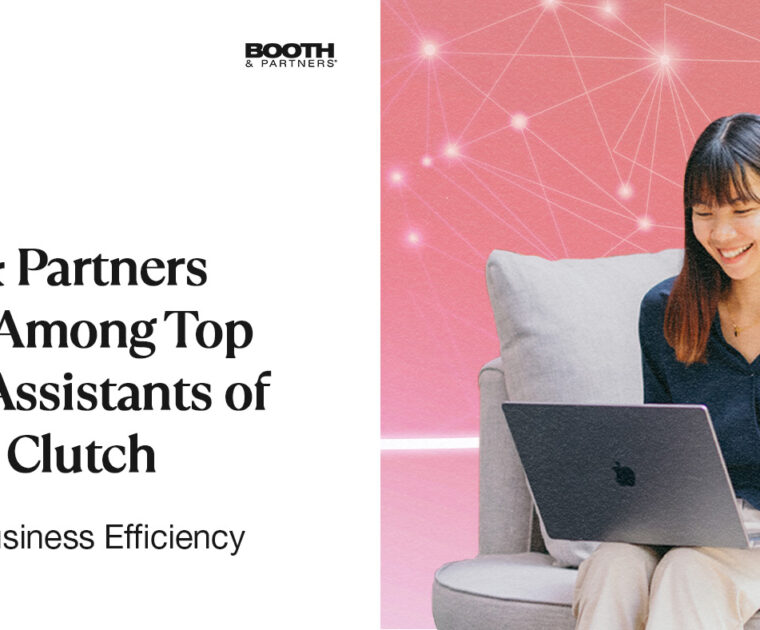booth & partners named among top virtual assistants of 2023 by clutch