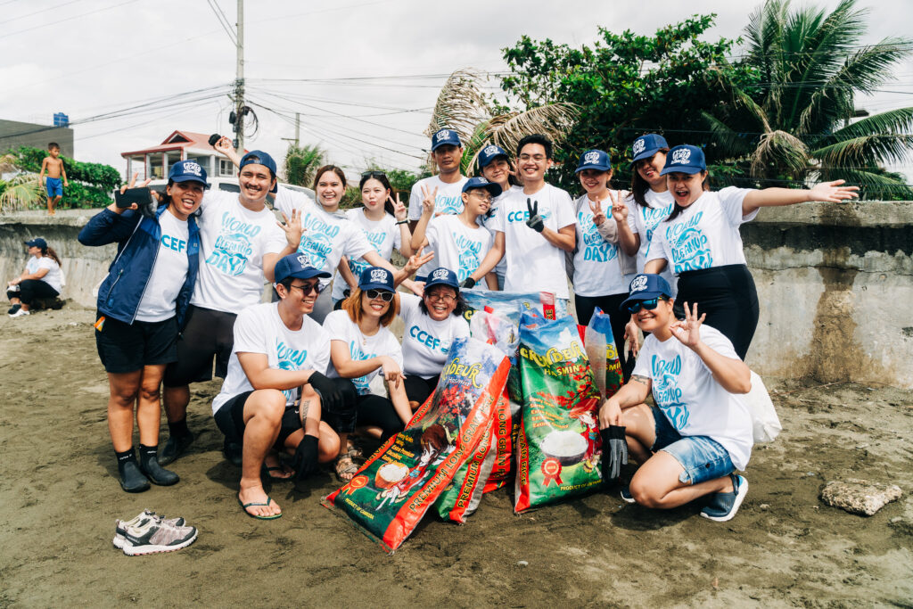 Booth & Partners cleanup drive in Cebu 2023