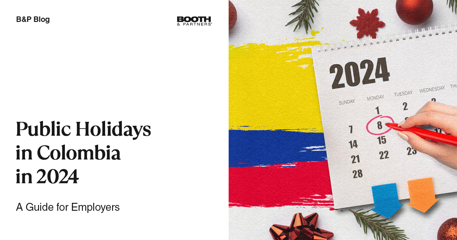 Colombian Public Holidays blog banner