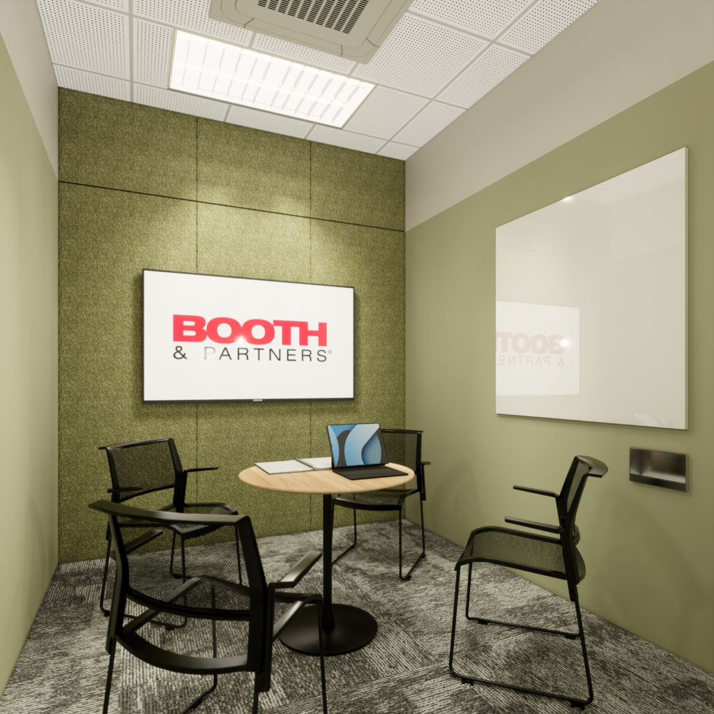 Cebu Workspaces, Booth & Partners' Huddle Room